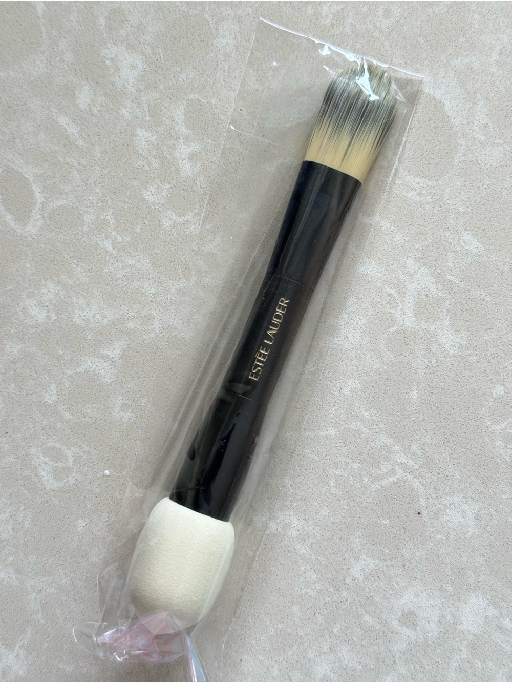 NEW Estée Lauder Double Wear Dual-Ended Liquid Foundation Brush & Sponge Tool